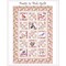 Pretty in Pink Quilt Pattern 50x73 in by In The Beginning Fabrics
